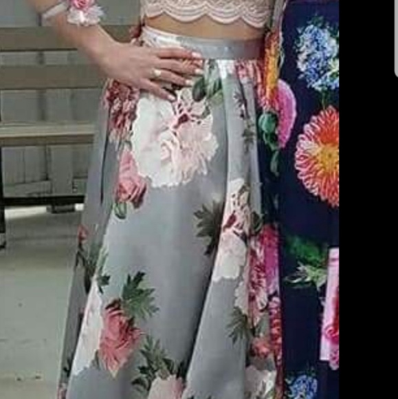 2 PC prom dress - Picture 2 of 2